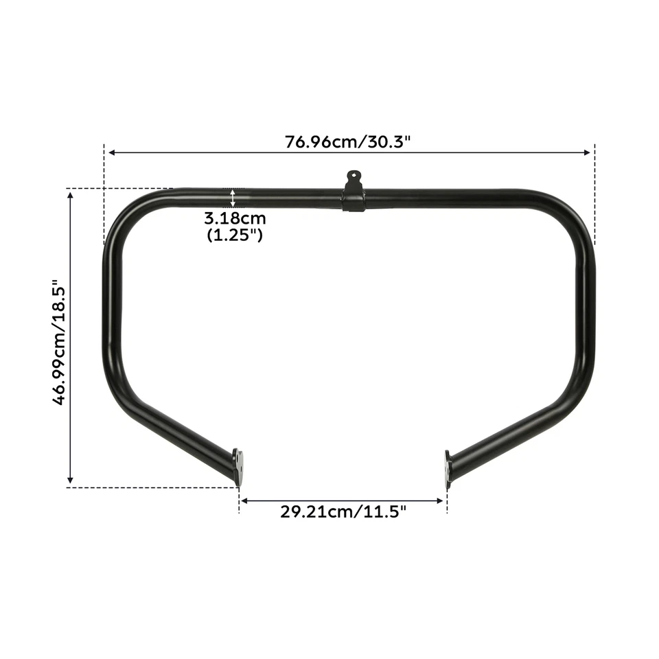 Engine Highway Crash Guard Bar For Harley Touring Road King Street Glide 2009-Up - Image 3 of 4