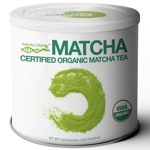 Organic Matcha Green Tea Powder 16 Oz Tin Can
