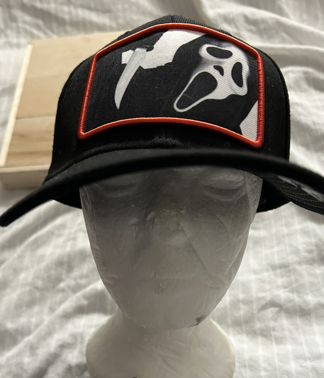 Scream - Ghost Face Patch - Precurve Snapback Adj… - image 2