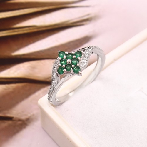 Orecchini pendenti vintage in argento sterling stile Rennie Mackintosh 4g - Italia