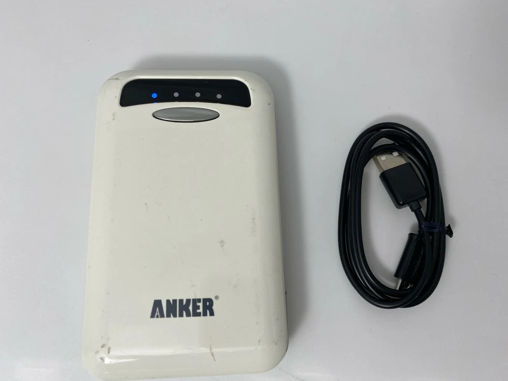 Anker Astro E5 15000mAh White Power Bank with Flashlight Genuine