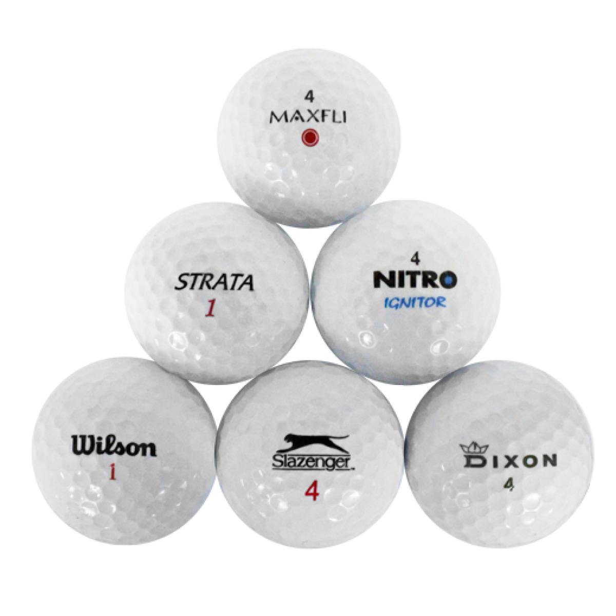 5000 Mint and Near Mint Assorted Value Golf Balls BULK FREE SHIPPING