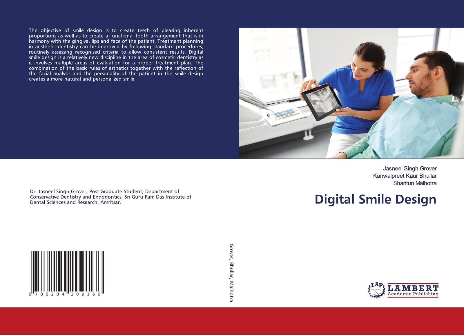 Thumbnail - Jasneel Singh Grover (u. A.) | Digital Smile Design | Taschenbuch |