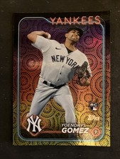 2024 Topps Series 2 Baseball #615 Yoendrys Gomez RC New York Yankees HolidayFoil