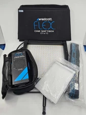 Westcott Flex Cine DMX RGBW 1x1 LED Mat Single Light Kit  - Good Condition
