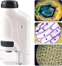 Taschenmikroskop 60x 120x Lupe Mikroskop für Trichome Ernte Zubehör für Growbox