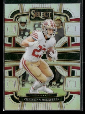 2023 Panini Select #88 Christian McCaffrey Silver Prizms