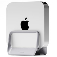 Mac Mini Stand, ABS Vertical Holder - Universal Fit for Mac Mini 2010-2024 M1...