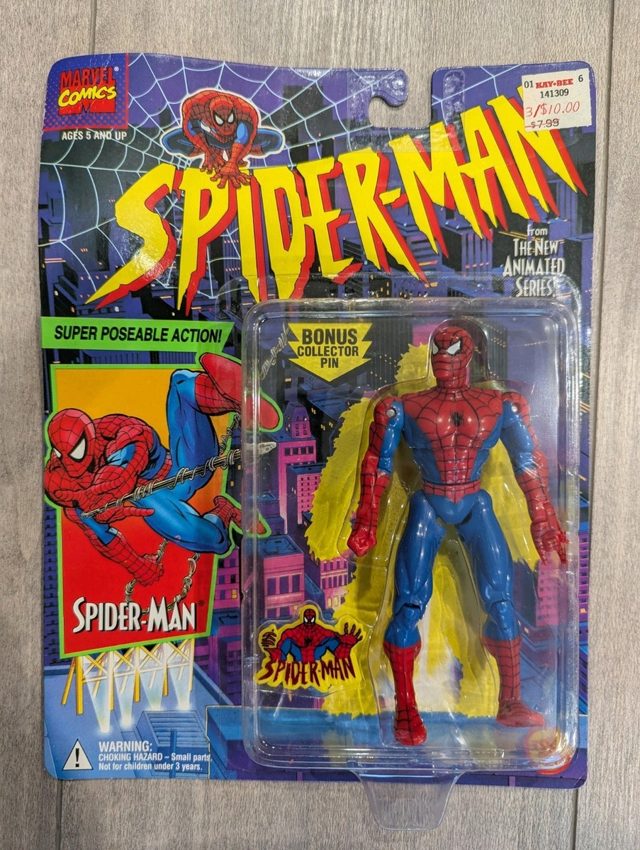 1994 Toy Biz Spider-Man from The New Animated Series- Super