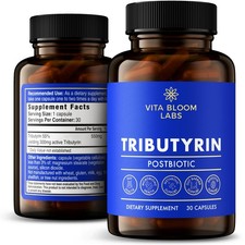 Butyrate Supplement for Gut Health - 3-in-1 Postbiotics for Digestive Support