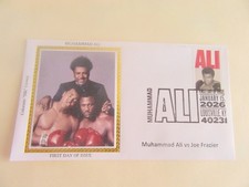 Boxing Match Commemorative Muhammad Ali vs George Joe Frazier 2026 Fdc Colorano
