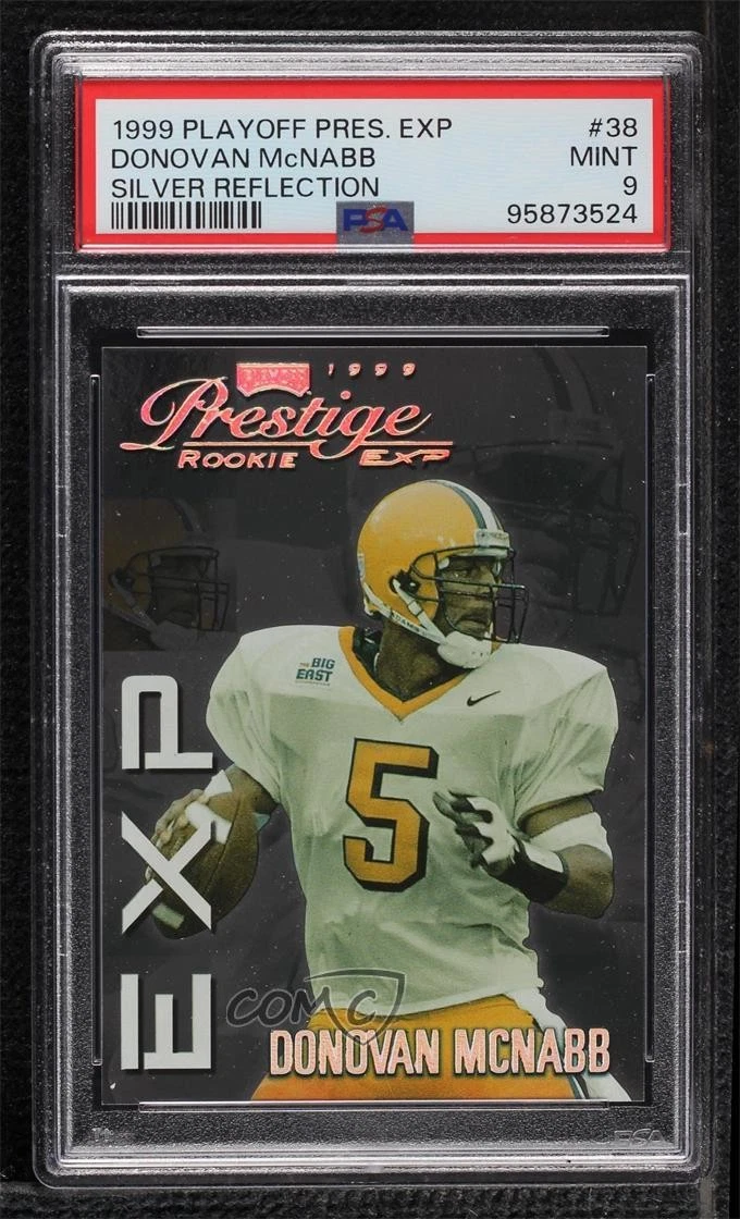 Donovan McNabb Playoff Prestige Exp #38 Silver Reflection