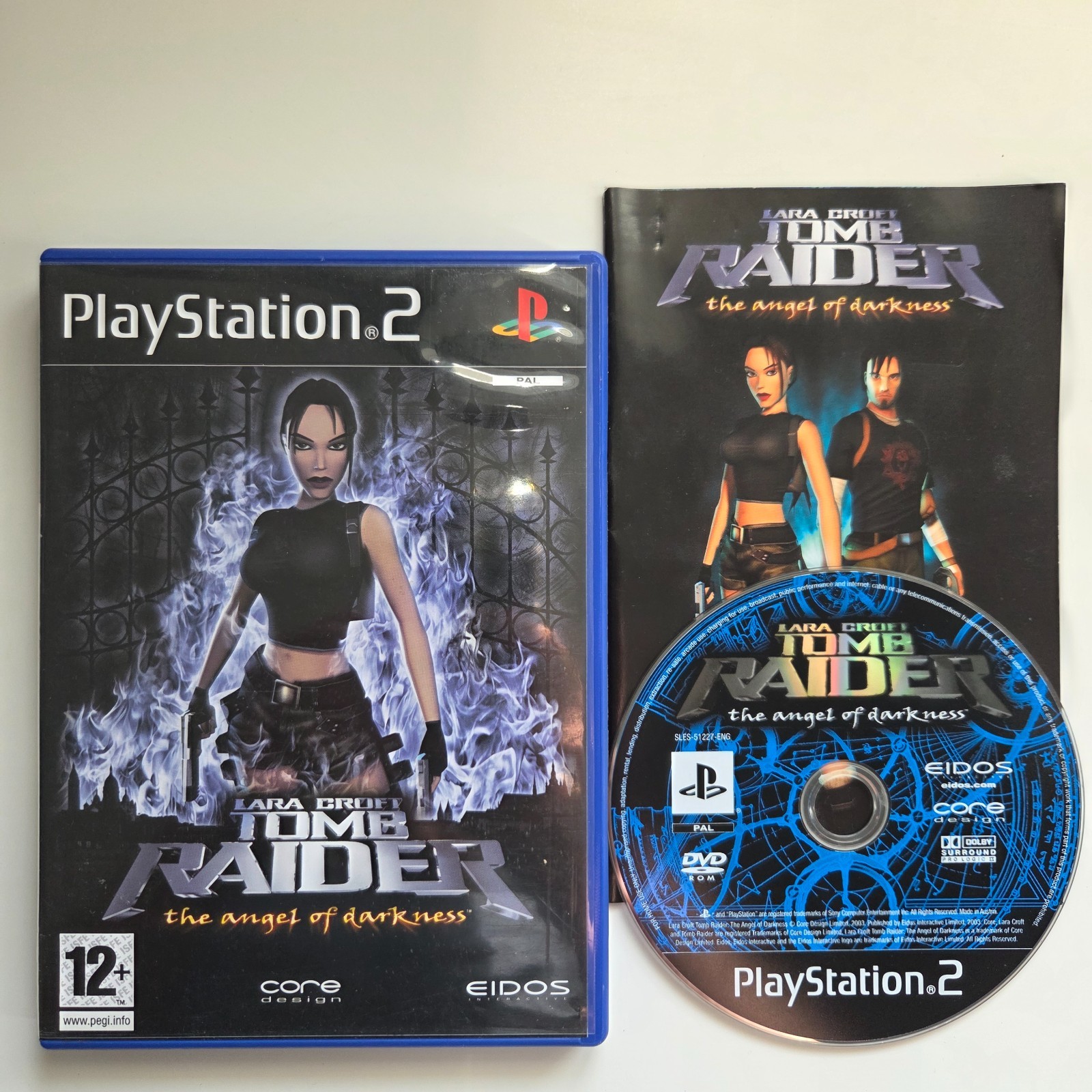 Lara Croft Tomb Raider The Angel of Darkness PS2 Complete Tested🎮 Multibuy Deal