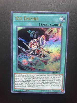 Yugioh Xyz Encore MP14-EN117 Ultra Rare 1st Edition NM