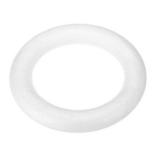 3.8 Inch Foam Wreath Forms Round Craft Rings for DIY Art Crafts