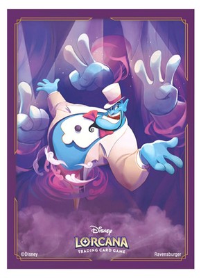 Disney Lorcana TCG card Japanese Card Sleeve Genie Reliable Friend
