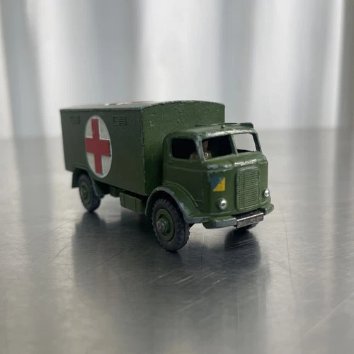 Vintage Dinky Toys 626 Military Ambulance Original Loose Diecast Model Vehicle