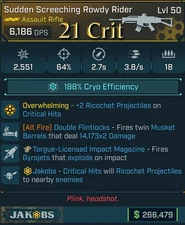 Borderlands 4 🌟 SCREECHING ROWDY RIDER 🌟 BOUNTY PACK 1 🌟 FLINTLOCKS IMPACT 🌟