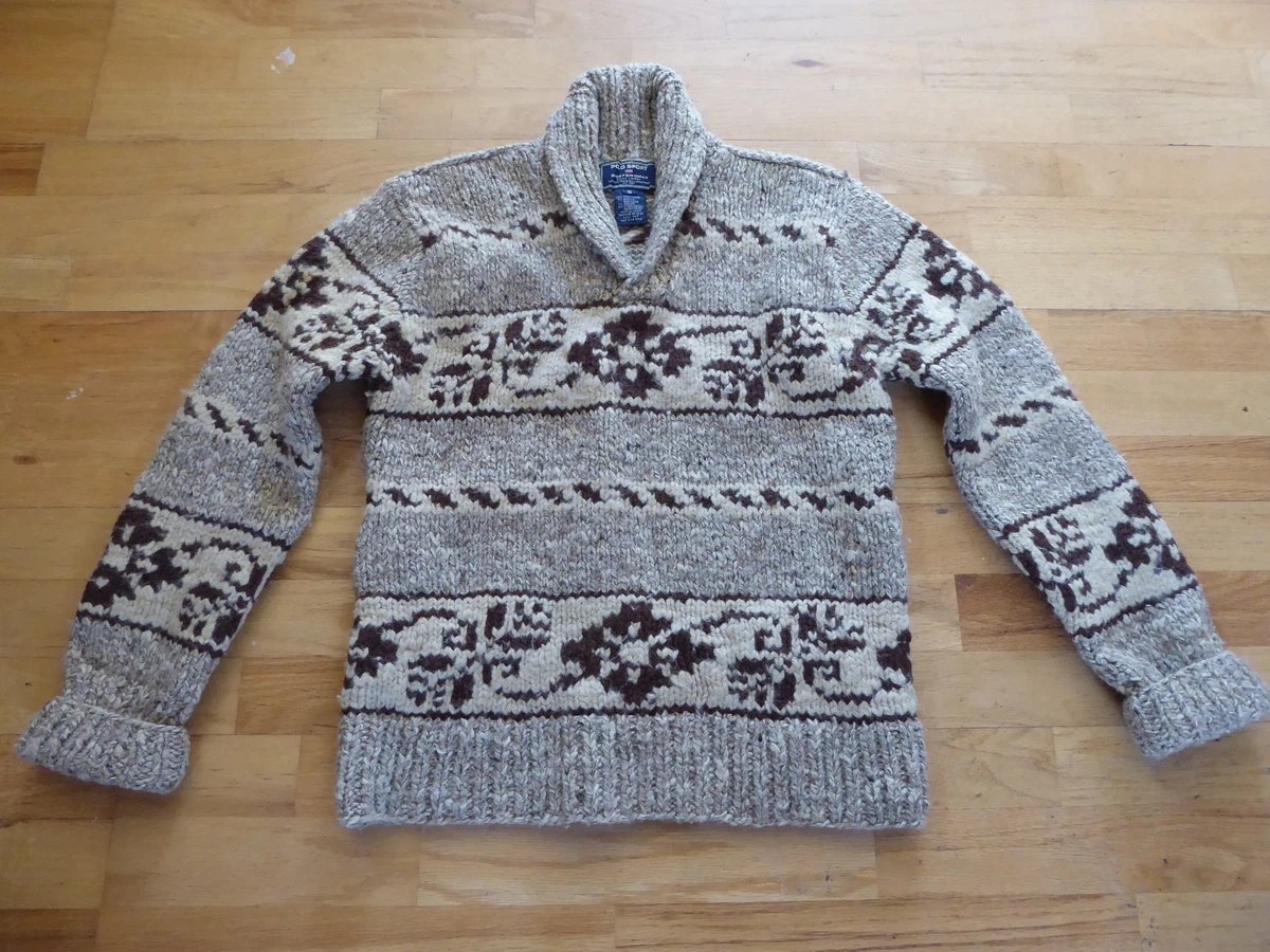 Cowichan Sweater In Women's Vintage Sweaters for sale | eBay