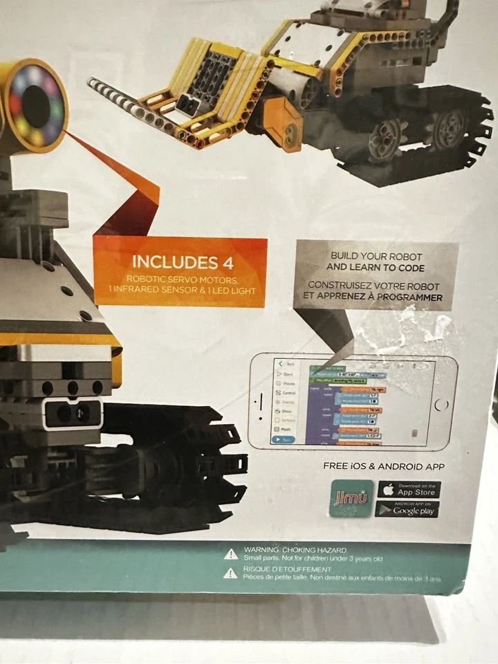 UBTECH JIMU Robot Builderbots KIT Interactive Robotic Build System NEW Sealed - Image 3 of 4