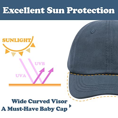 Toddler Baseball Hat Baby Baseball Cap Kids Hats Boys Girls Baseball Hat - Picture 5 of 7