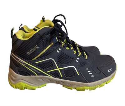Regatta Endeavour Herren Jnr Mid Wanderschuhe Navy Isotex Wasserdicht Atmungsaktiv 5