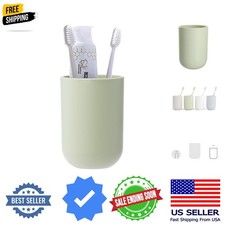 Toothbrush Cup, Bathroom Cup, Toothbrush Holder, Bathroom Tumbler, Plastic, 3...