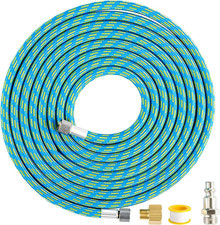 Premium10-Ft Braided Airbrush Hose with Us-Standard Air Compressor Quick Connect
