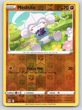 2022 POKEMON MEDITITE LOST ORIGIN 099/196 REVERSE HOLO C NM A70204 FREE S&H