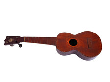 c. 1920's Royal Hawaiian Ukulele, w/ Bag  Extra Pegs, Koa Wood, Early  Rare