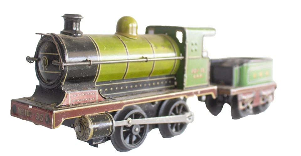 1910's Georges Carette UK-Market "GNR" 0-gauge Clockwork Train w/ Bing Coaches - Image 4 of 4