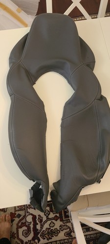 2005-2012 Porsche 987 Boxster 997 911 Adaptive Sport Seat Leather Covers Gray - Picture 12 of 24