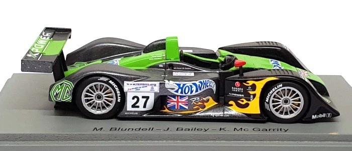 Spark 1/43 Scale SCMG06 - MG Lola EX 257 #27 Le Mans 2002 - Green/Grey - Image 3 of 4