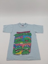 Vintage 1990 Teenage Mutant Turtles Kids T-Shirt Size S