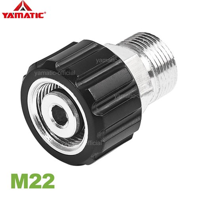#ad YAMATIC Pressure Washer Adapter M22 14mm Female to M22 15mm Male 4000 psi $20.24