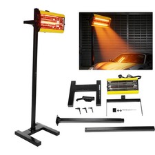 1500W Car Infrared Paint Heating Heater Lamp Spray/Baking Workshop Curing Lamp