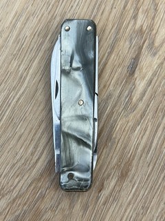 Vintage GML Taschenmesser / Multi Tool mit Schere & Feile – DDR Klassiker