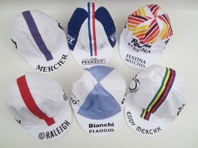 Radsport Mütze Rossin Mercier Bianchi Raleigh Peugeot Eddy Merckx NEU cap