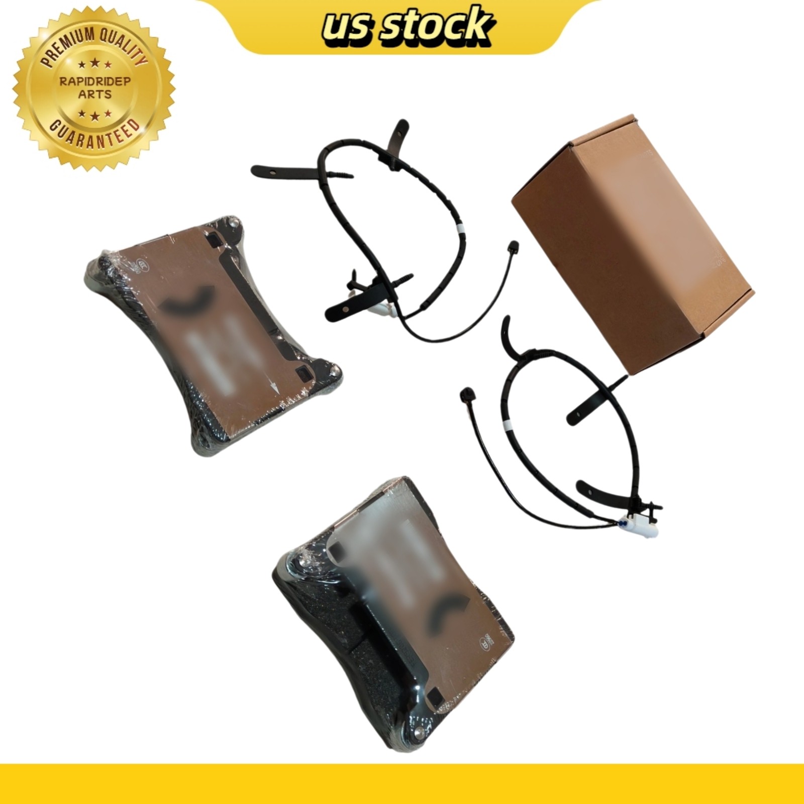 HY53-2C562-BC Fit Aston Martin DB11 Brake Pad & Sensor Rear Kit HY53-2D009-AC