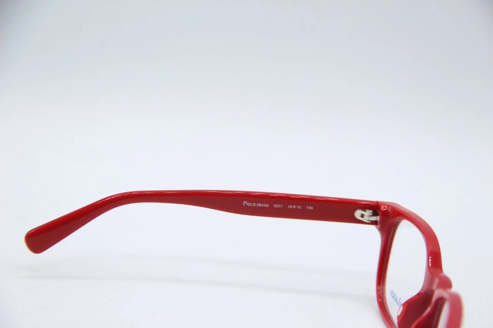 NUEVO POLO RALPH LAUREN PH 8543U 5257 ROJO MONTURAS AUTÉNTICAS GAFAS 49-18 Foto 3 de 4