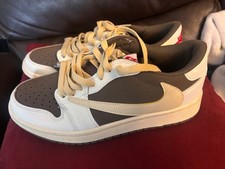 Travis Scott x Air Jordan 1 Hook Sneakers Sho...