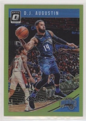 2018-19 Panini Donruss Optic Lime Green Prizm 3/149 DJ Augustin #9 8k4