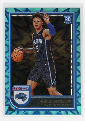 2022 Hoops Paolo Banchero #231 Teal Explosion RC
