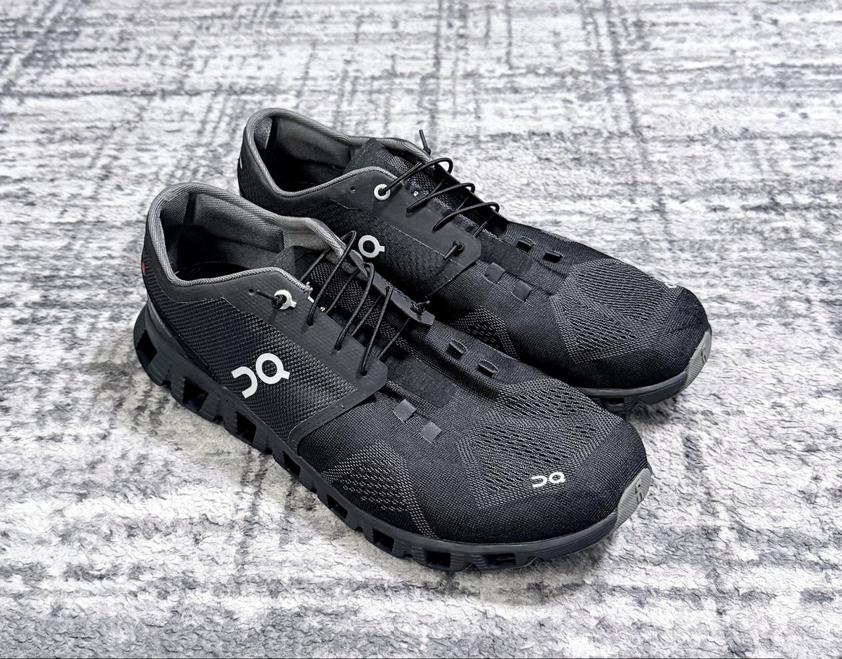 On Cloud X Running Sneaker Shoes Athletic Black Asphalt  display picture 1