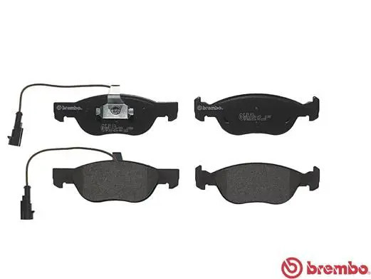Brembo Bremsbelagsatz, Scheibenbremse [Hersteller-Nr. P23071] für Alfa Romeo - Bild 2