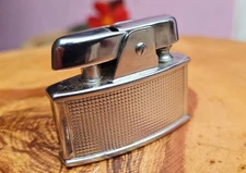 Mint ! Mini Ladies Ronson Cadet Circa 1960 Polished Chrome Finish Petrol Working