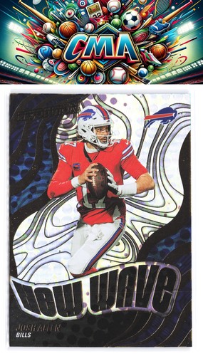 Josh Allen #16 2025 Panini Revolution New Wave card