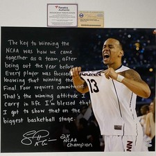 Autographed/Signed SHABAZZ NAPIER Inscribed Story UConn 16x20 Photo Fanatics COA