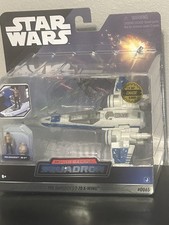 Star Wars Micro Galaxy Squadron Poe Dameron T-70 X-Wing 1 5000 Chase 0065 BB-8
