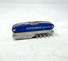 Leatherman Juice CS4 Multi-Tool Blue and Silver Retired